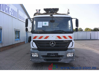 Søppelbil for transport av søppel Mercedes-Benz Axor 2529 Faun Überkopf Frontlader 25 m³ 1.Hand: bilde 4