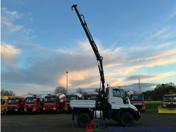 Planbil, Kranbil Unimog U 300 4x4 Hiab Kran Fernbedienung Nur 78.144 Km: bilde 3