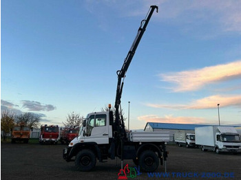 Planbil, Kranbil Unimog U 300 4x4 Hiab Kran Fernbedienung Nur 78.144 Km: bilde 2
