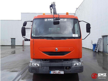 Tippbil, Kranbil Renault Midlum 210 Hiab 102 manual pump: bilde 2