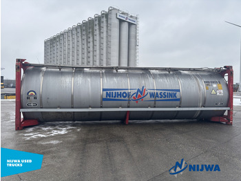 Container-transport/ Vekselflak semitrailer VAN HOOL