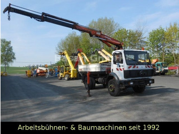 Tippbil, Kranbil Mercedes-Benz MB 1717 AK Kipper Allrad mit Kran Atlas 100.1: bilde 2