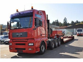 Lavloader semitrailer for transport av tunge maskiner Goldhofer STZ VL 3 36/80: bilde 1