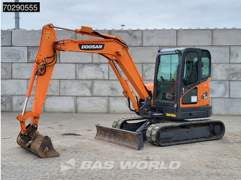 Minigraver Doosan DX63-3 3 BUCKETS - A/C: bilde 3