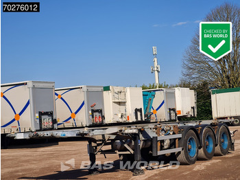 Container-transport/ Vekselflak semitrailer GROENEWEGEN