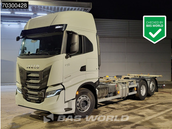 Container-transport/ Vekselflak lastebil IVECO S-WAY