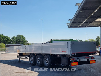 Ny Åpen semitrailer Kögel S24-1 NEW Liftachse Bordwände: bilde 2