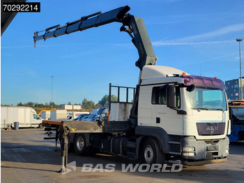 Planbil, Kranbil MAN TGS 26.440 6X4 Palfinger PK36002 Crane Retarder Steelsuspension Manual Euro 4: bilde 3