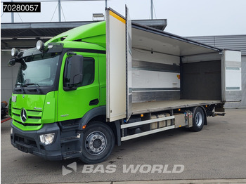Skapbil Mercedes-Benz Antos 1827 4X2 18tonner ADR Ladebordwand boxheater Euro 6: bilde 3