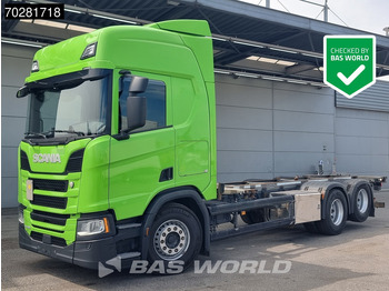 Container-transport/ Vekselflak lastebil SCANIA R 500