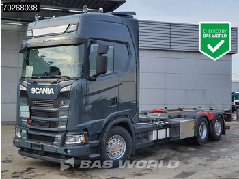 Container-transport/ Vekselflak lastebil SCANIA S 540