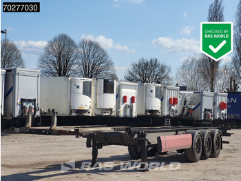 Container-transport/ Vekselflak semitrailer VAN HOOL