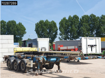Container-transport/ Vekselflak semitrailer Van Hool 3B0068 3 axles Liftachse: bilde 3