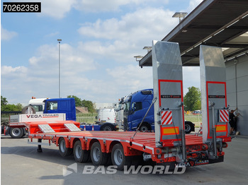 Ny Lavloader semitrailer Vega STANDARD LOWBED 2 axles Lift + 2xLenkachse Hydraulic Ramps: bilde 2