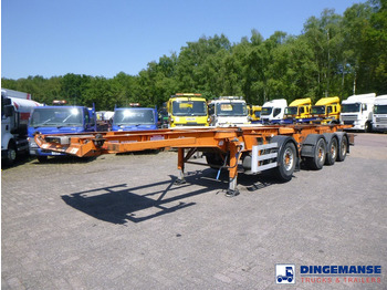 Container-transport/ Vekselflak semitrailer DENNISON
