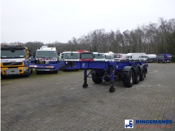 Container-transport/ Vekselflak semitrailer DENNISON