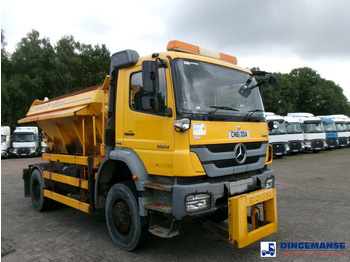Brøytebil Mercedes-Benz Axor 1824 4x4 RHD salt spreader / gritter: bilde 2