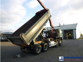 Kranbil Mercedes-Benz Axor 3236 8x4 RHD tipper + Hiab 1283 DK-2 Duo: bilde 4