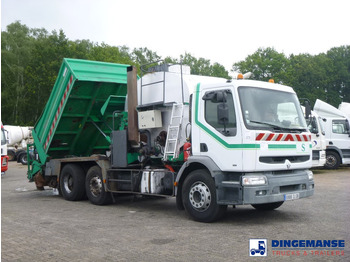 Tankbil Renault Premium 340 6x2 Road repair bitumen tank 6 m3 / tipper: bilde 2