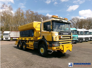 Brøytebil Scania P114-340 CB 6X6 RHD gritter / snow plough: bilde 2