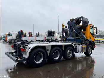 Krokbil, Kranbil Iveco Trakker AD380T41W 8x6 Euro 6 HMF 19 Tonmeter Z-kraan: bilde 4