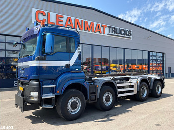 Lastebil med kabelsystem MAN TGS 43.440 8x8 HTS 30 Ton containersysteem + Vossebelt 20m³ container: bilde 4