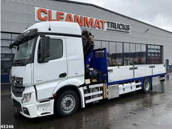 Kranbil Mercedes-Benz Actros 1833 Euro 6 HMF 21 Tonmeter laadkraan: bilde 2