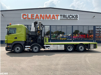 Kranbil Scania R 420 8x2 manual Palfinger 85 Tonmeter laadkraan + Fly-Jib: bilde 3