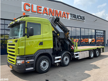 Kranbil Scania R 420 8x2 manual Palfinger 85 Tonmeter laadkraan + Fly-Jib: bilde 2