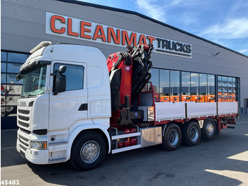 Kranbil Scania R 490 8x4 Euro 6 Retarder HMF 60 Tonmeter laadkraan + Fly-Jib: bilde 2