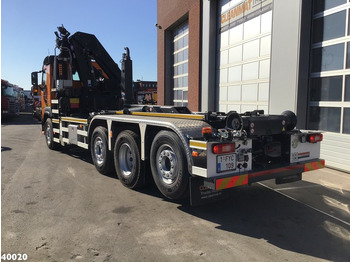Krokbil, Kranbil Volvo FM 420 8x2 HMF 28 ton/meter laadkraan Welvaarts weighing system: bilde 3
