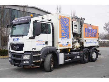 Leie MAN TGS 26.360 / Holzmann Fahrzeugbau HBS 28/120.00 kitchen waste vehicle / Euro 5 MAN TGS 26.360 / Holzmann Fahrzeugbau HBS 28/120.00 kitchen waste vehicle / Euro 5: bilde 1