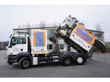 Leie MAN TGS 26.360 / Holzmann Fahrzeugbau HBS 28/120.00 kitchen waste vehicle / Euro 5 MAN TGS 26.360 / Holzmann Fahrzeugbau HBS 28/120.00 kitchen waste vehicle / Euro 5: bilde 2