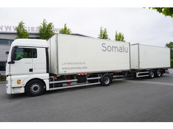Skapbil MAN TGX 18.430 / 18 EPAL box / Fruehauf 18 EPAL box trailer / 2021: bilde 2
