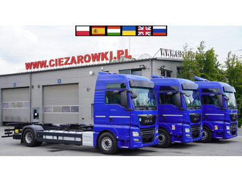 Container-transport/ Vekselflak lastebil MAN TGX