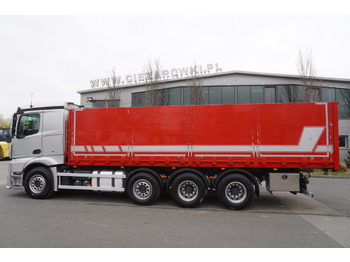 Planbil MERCEDES-BENZ Actros 3563 8x4 / Tipper for grain 20 t load capacity: bilde 3