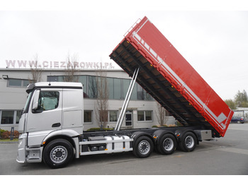 Planbil MERCEDES-BENZ Actros 3563 8x4 / Tipper for grain 20 t load capacity: bilde 4