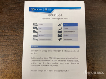 Utility-/ Spesiell maskin 2019 Goupil G4M Electric Utility Vehicle: bilde 3 Utility-/ Spesiell maskin 2019 Goupil G4M Electric Utility Vehicle: bilde 3