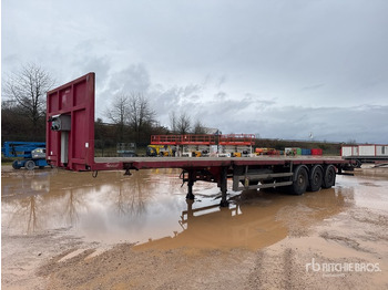 Container-transport/ Vekselflak tilhenger TROUILLET