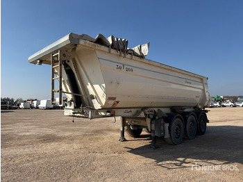 Tippsemi 2019 Menci S7R Tri/A Remorque Benne Alu 3 Essieux End Dump Trailer: bilde 2
