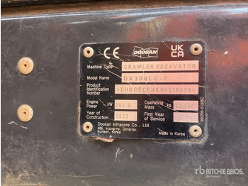 Beltegraver DOOSAN DX300LC-7