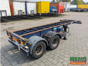 Container-transport/ Vekselflak semitrailer FLANDRIA