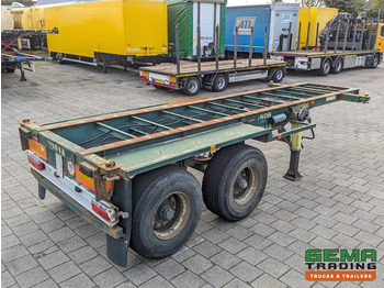 Container-transport/ Vekselflak semitrailer FLANDRIA