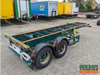 Container-transport/ Vekselflak semitrailer FLANDRIA