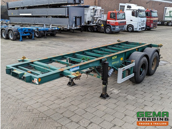 Container-transport/ Vekselflak semitrailer FLANDRIA