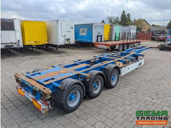 Container-transport/ Vekselflak semitrailer KRONE SD