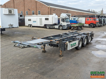 Container-transport/ Vekselflak semitrailer LAG O-3-CC 3-Assen BPW - 20 30FT TANK/SWAP - 3580KG - ContainerChassis - ADR - Alcoa's - 11/2025APK: bilde 2