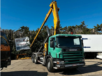 Container-transport/ Vekselflak lastebil SCANIA P114