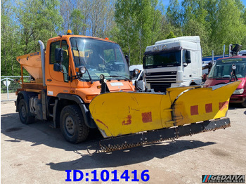 Brøytebil MERCEDES-BENZ Unimog U300 4X4: bilde 2