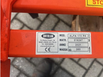 Jordforbedring maskin ORTOLAN ALFA 170 harrow: bilde 3